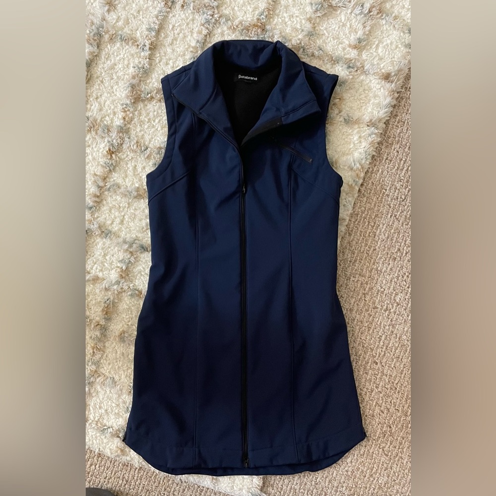 Betabrand Navy Vest
